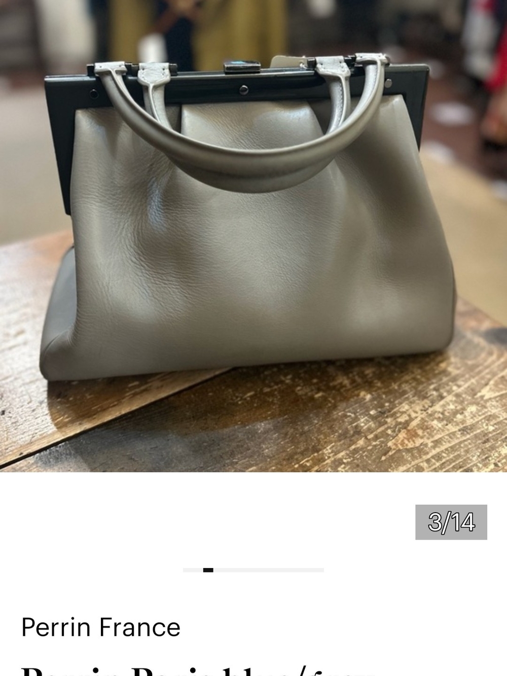 WOMENS LEATHER PERRIN HANDBAG
